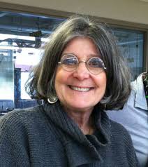 Artist Diane Flack at the Gallery for First Friday