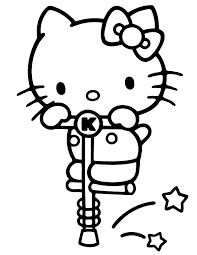 Plus, it's an easy way to celebrate each season or special holidays. Free Printable Hello Kitty Coloring Pages Love Hello Kitty Coloring Pages 670x867 Wallpaper Teahub Io