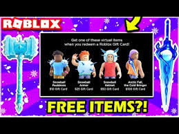What are roblox gift card codes? New Roblox Promocodes Amazon Robux Gift Card Items 2021 Snowball Package 100 Gift Card Youtube