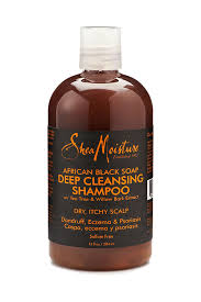 Shampoing Antipelliculaire Cheveux Crepus Secs Coiffure Cheveux Naturels Savon Noir Africain Shampoing