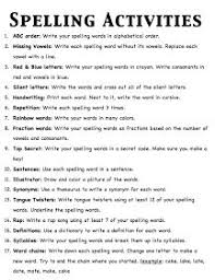 Recommended spelling activities and spelling games (ks2): Spelling Homework Help Online Spelling Year 6 Ks2 Worksheets Games