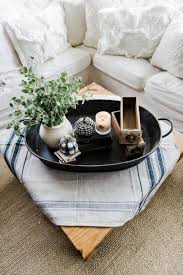 4 ways to style decorative trays by jennifer allwood of themagicbrushinc.com. 72 Fall Coffee Table Decor Ideas Digsdigs