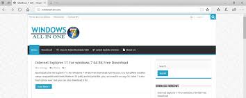 Download Internet Explorer 11 For Windows 7 64 Bit Free Download Full Version It Is Full Offline Installer Setup Compatible Wi Windows Internet Explorer Setup