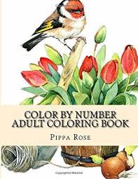 Download Color By Number Adult Coloring Book Landscapes Season Scenes Dogs Cats Flowers And More Large Print Coloring Book For Adults By Pippa Rose