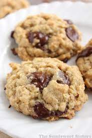 Chocolate Chip Oatmeal Cookies Recipe Oatmeal Chocolate Chip Cookies Cookies Recipes Chocolate Chip Oatmeal Chocolate Chip Cookie Recipe