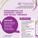 Fundamentals of Domestic, Family and Sexual Violence Workshop