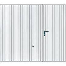 Il offre donc un second accès à votre maison en toute sécurité. Tubauto Porte De Garage Basculante A Portillon Droit Motif 126 Blanc H 2 M X L 2 375 M Point P