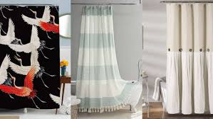 Pick from floral, stripes, ombre, geometric prints, abstract prints, solid tones. 18 Unique Shower Curtains To Give Your Bathroom A Glow Up