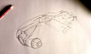 Maybe you would like to learn more about one of these? Millennium Falcon Still Life On Behance