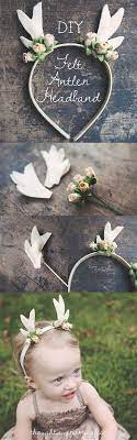 Diy Felt Deer Antler Headband Diy Baby Stuff Felt Diy Diy For Girls