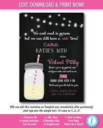 Pin On Zoom Party Invitation