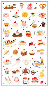 Sweets On Behance Cute Food Drawings Food Drawing Cute Food Art