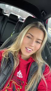 Stylish Car Look: Long Blonde Hair