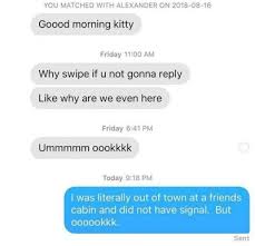 This can serve as your backup answer and you should always have one ready. What To Say On Tinder Use These 35 Example Texts