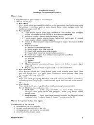 Rangkuman tema 7 subtema 1 kelas 6. Rangkuman Tema 7