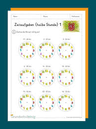 Uhrzeit Lernen Zeitangaben In 2020 Uhrzeit Lernen Uhrzeit Grundschule Uhrzeiten