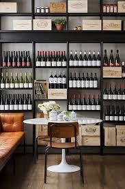 Threefold Eatery Melbourne Wine Cellar Design Wine Store Design Wine Shelves