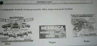 Ceritakanlah Kembali Isi Dan Pesan Pada Iklan Slogan Atau Poster Berikut Brainly Co Id