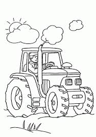 Free Printable Tractor Coloring Pages For Kids Tractor Coloring Pages Kindergarten Coloring Pages Farm Coloring Pages