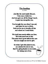 Father S Day Mother S Day Family Day Poem The Seedling Tpt