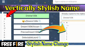 What are the disadvantages of playing free fire? Free Fire Me Vertical Stylish Name Kaise Likhe How To Change Stylish Vertical Name In Free Fire Youtube