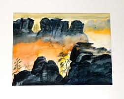 aquarell wehlener grund natur kunst aquarell aquarellbilder