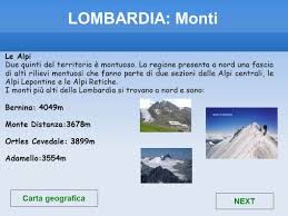 Il restante 12% della regione è collinare. Lombardia Ricerca Eseguita Dalle Classi V A E V B A S 2010 2011 Entra Ppt Video Online Scaricare
