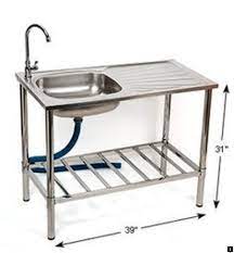 Standard sink for your bbq accessory needs. See Our Exciting Images Read About Diy Outdoor Kitchen Please Click Here To Learn More Diy Outdoor Kitchen Portable Sink Outdoor Kitchen