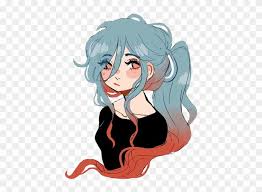 Hd wallpapers and background images. Rikkisgirl Girl Anime Animegirl Kawaii Kawaiigirl Blueg Red Anime Girl Aesthetic Free Transparent Png Clipart Images Download