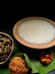 Kanji Rice Porridge Kanji Is A Simple Rice Gruel Or Rice Porridge A Common And Daily Food Of Every Malayali Th Rice Porridge Vegetarian Dishes Food