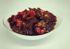 Recipe Tasty Dendeng 39 Kriuk 39 Balado Resep Makanan Memasak Dendeng