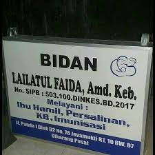 Contoh proposal usaha bidan praktik mandiri contoh proposal usaha bidan praktik mandiri. Plang Nama Bidan Dengan Lampu Neon Shopee Indonesia