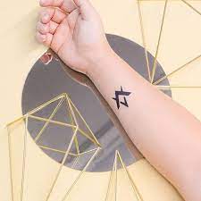 Temporary Tattoos Las Vegas Etsy Geometric Tattoo Temporary Tattoo Designs Custom Temporary Tattoos