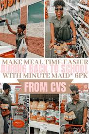 Make Your Back To School Meals Easier With Grab And Go Juices From Minute Maid At Cvs Back To School Minute Maid Back To School Hacks