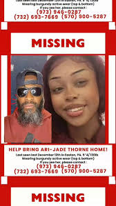 PLEASE SHARE. Missing 17-year-old Ari-Jade Thorne last seen in Easton, PA 