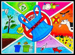 Hi friends,in this oil pastels and colored pencil tutorial i will show you how you can draw a very simple but beautiful stop plastic pollution poster for you. Topic Stop Plastic Pollution Shreom Drawing Classes Facebook