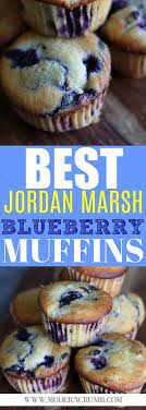 These Blueberry Muffins Are Perfect For Father S Day Loaded With Bluberries Jordan Marsh Spinoff Recipe Blue Berry Muffins Dessert For Dinner Recipes