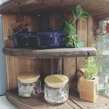 ichihachi on instagram 中段付き半円ラック このサイズはこちらで終了 2段重ねるとインパクト大 18store 雑貨 インテリア diy ハンドメイド 手作り 男前インテリア 半円ラッ trash can canning home