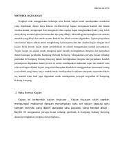 Lingkup kegiatan dan sistimatika pelaporan. Contoh Metodologi Kajian Docx 00 Metodologi Kajian Pengkaji Telah Menggunakan Beberapa Reka Bentuk Kajian Untuk Mendapatkan Maklumat Yang Diperlukan Course Hero