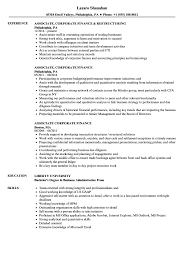 A great job description starts with a compelling summary of the position and its role within your finance manager qualifications and skills. Associate Corporate Finance Resume Samples Velvet Jobs