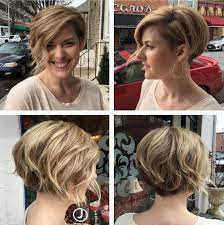 20 Shorter Hairstyles Perfect For Thick Manes Popular Haircuts Short Hairstyles For Thick Hair Short Hair Styles Thick Hair Styles