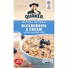 Maybe you would like to learn more about one of these? Quaker Blueberry And Cream Instant Oatmeal Packets 8 Ct 1 05 Oz Fry S Food Stores