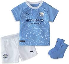 This city edition jersey takes design cues from the team's classic 90's colorway. Amazon Com Puma Kids Manchester City Home Baby Kit 2020 2021 Clothing