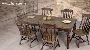 Salon için alınacak masa takımları için genel olarak salondaki diğer mobilyaların tarzı göz önünde bulundurulmalıdır. Salon Masa Sandalye Takimlari Youtube