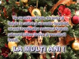 Tu dai inteles zilelor vietii mele. Tv Ialomita Felicitare De Craciun Si Anul Nou Primaria Ograda Youtube