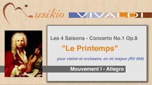 Les quatre saison concerto n.2 lete. Apprendre La Musique Les 4 Saisons De Vivaldi Le Printemps Youtube