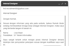 Jika merasa informasi ini bermanfaat, silakan boleh dishare melalui tombol social media di bawah artikel ini. Cara Kirim Surat Lamaran Kerja Lewat Email Agar Diterima Hrd Loker Nasional