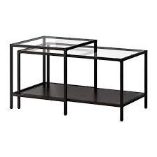 We offer extendable tables so you'll always have room for everyone. Vittsjo Nesting Tables Set Of 2 Black Brown Glass Ikea Ikea Coffee Table Ikea Nesting Tables Coffee Table Makeover