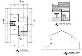 Desain Rumah Minimalis Type 36 Rumah Minimalis Rumah Denah Rumah