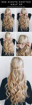 Half Up Half Down Hairstyles Is The Perfect Choice For Casual And Formal Events And They Are Particularly S Easy Summer Hairstyles Hair Styles Easy Hairstyles
